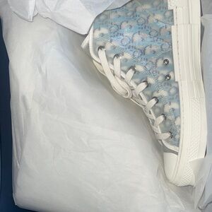 Dior Blue and White Men's Sneakers
